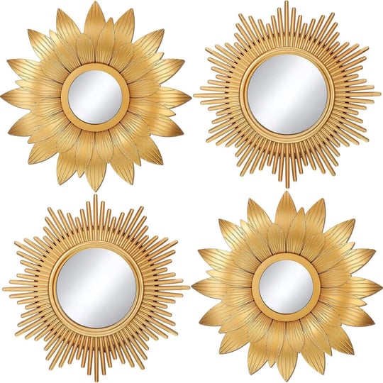 4-pieces-big-sunburst-wall-mirror-gold-vintage-mirror-set-for-home-decor-metal-h-1