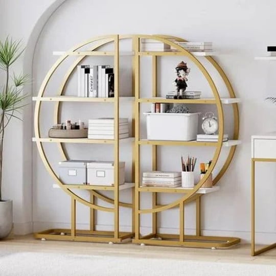 4-tier-bookshelf-gold-bookcase-with-steel-frame-modern-display-shelves-half-moon-storage-shelves-for-1