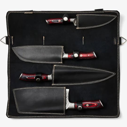 5-piece-damascus-diamond-wood-knife-set-titan-international-1