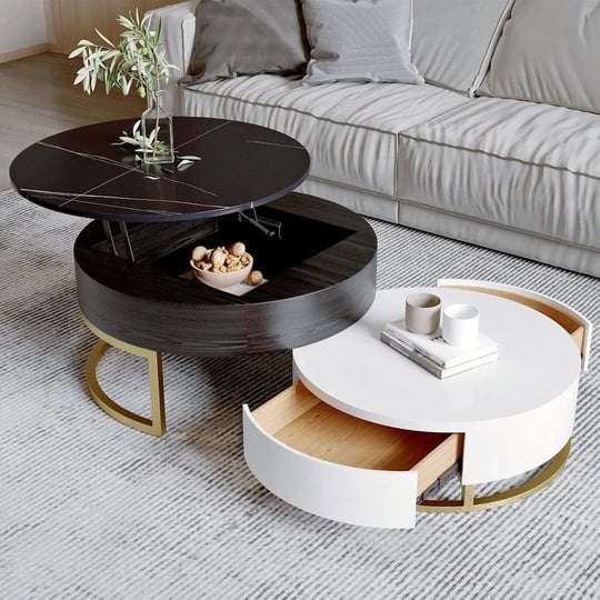 52-in-black-round-sintered-stone-top-coffee-table-with-lift-top-1