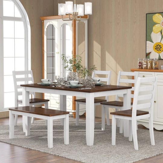 6-piece-wooden-dining-room-table-set-with-4-upholstered-chairs-bench-walnut-1