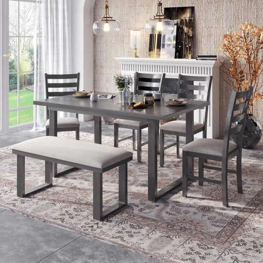 6-pieces-solid-wood-dining-room-set-with-a-table-4-chairs-with-bench-1