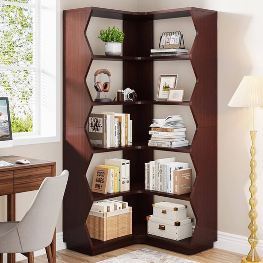 65-15-inch-tall-corner-bookcase-with-storage-wood-freestanding-6-tier-bookshelf-corner-shelf-display-1