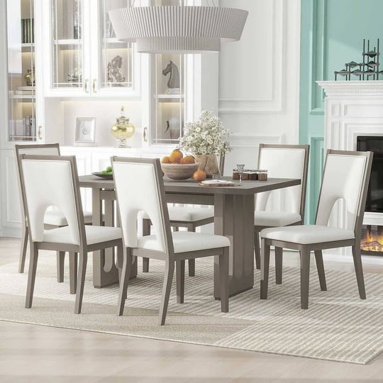 7-pcs-wood-farmhouse-rectangular-dining-table-set-beige-grey-1