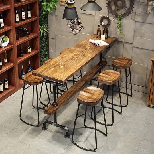 71-industrial-rectangular-bar-height-table-natural-industrial-wood-pub-table-1