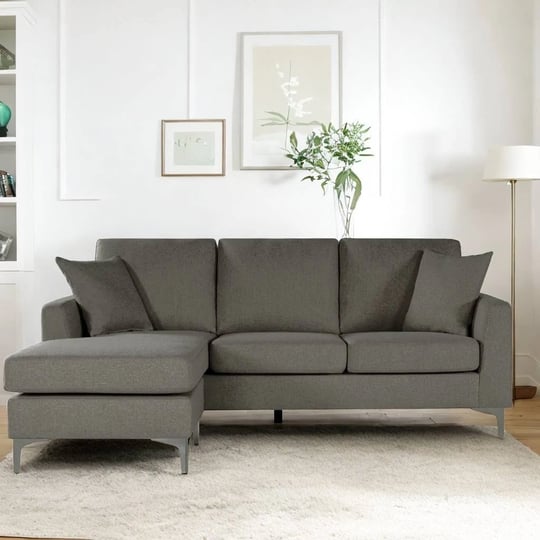 78-inch-wide-upholstered-sectional-sofa-chaise-gray-1