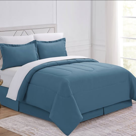 8pc-king-complete-bedding-set-comforter-sheets-pillowcases-bed-skirt-shams-bed-in-a-bag-blue-1