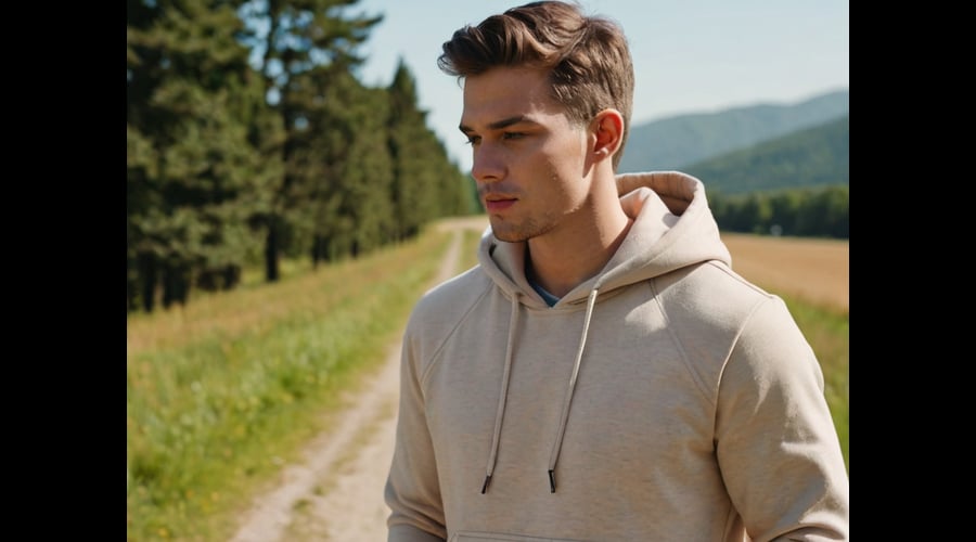 Our Beige Hoodie for Men delivers warmth and comfort without sacrificing style. Made from quality cotton, this relaxed-fitting hoodie features a soft interior and a handy kangaroo pocket.