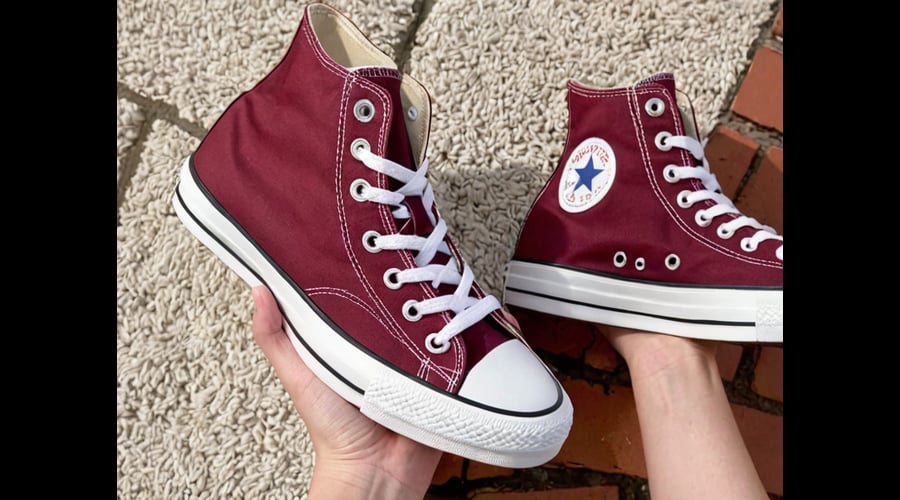 Explore the stylish burgundy Converse high tops collection, featuring an array of eye-catching designs and colors, perfect for fashion-forward individuals seeking the ultimate in comfort and style.