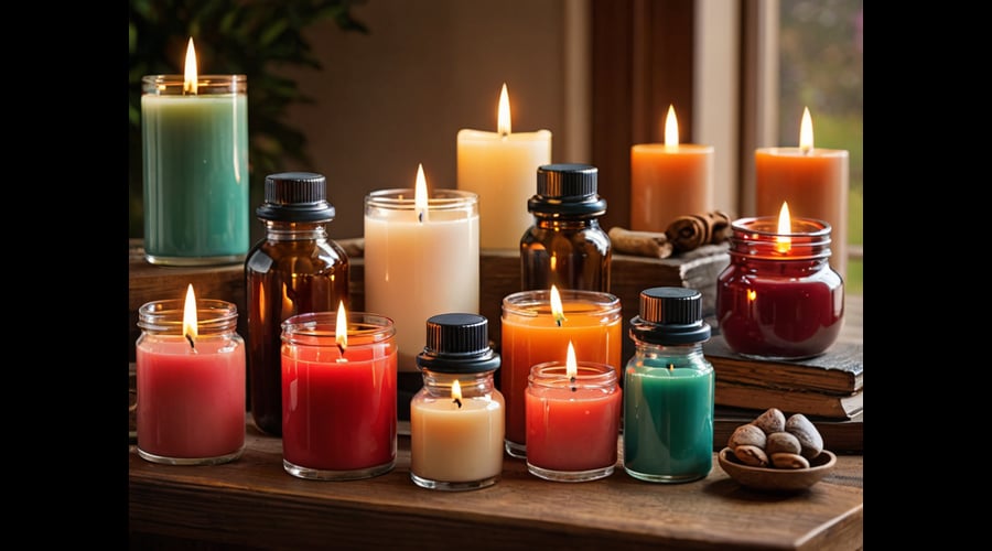 Explore the top candle fragrance oils on the market, perfect for enhancing the scent and ambiance of your home or workplace, with this roundup article providing detailed product reviews and expert insights.