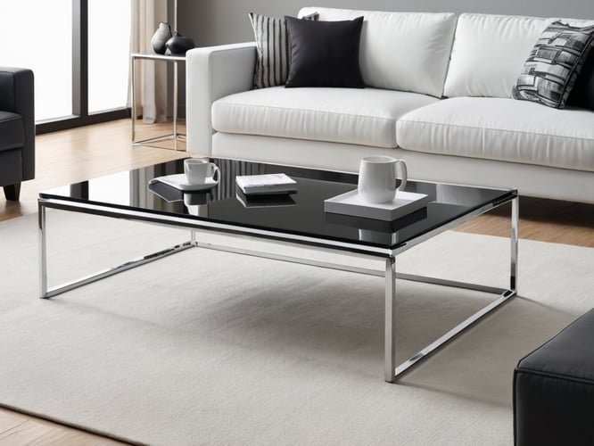Glass-And-Metal-Coffee-Table-1