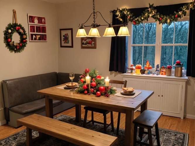 Kitchen-Table-With-Bench-1