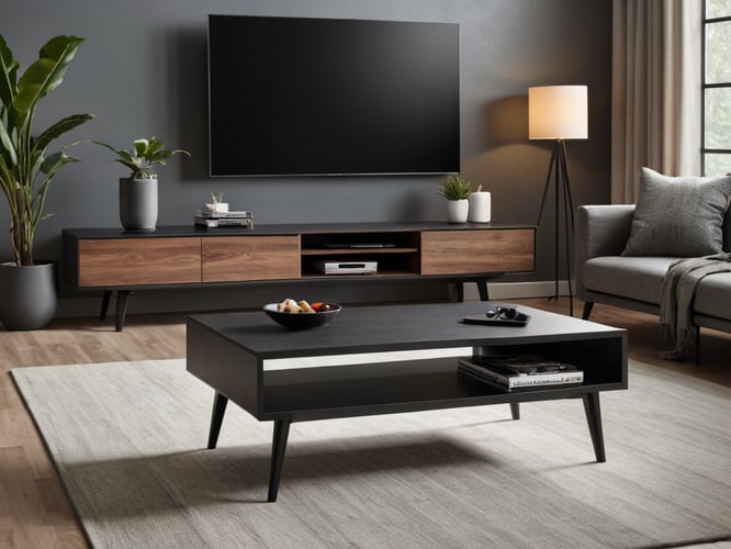 Matching-Coffee-Table-And-Tv-Stand-1