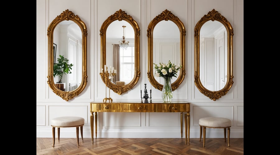 Sparkle and Shine: 37 Best Mirror Sets to Enhance Your Home Decor