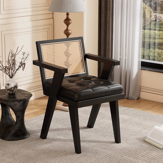 accent-chair-comfy-chair-mid-century-modern-accent-chair-with-handcrafted-rattan-backrest-and-padded-1