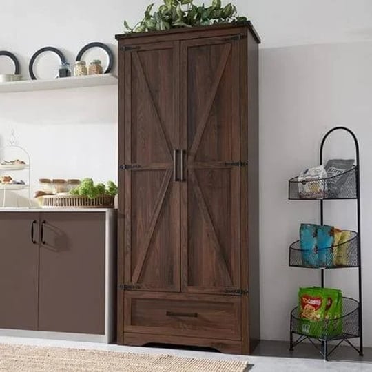 accohoho-72-inch-tall-farmhouse-kitchen-pantry-with-2-doors-large-drawer-shelves-wood-storage-cabine-1