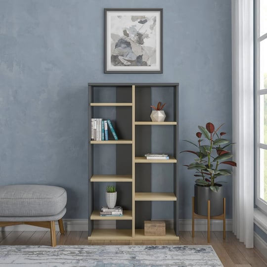 ada-home-decor-keota-modern-bookcase-oak-gray-1