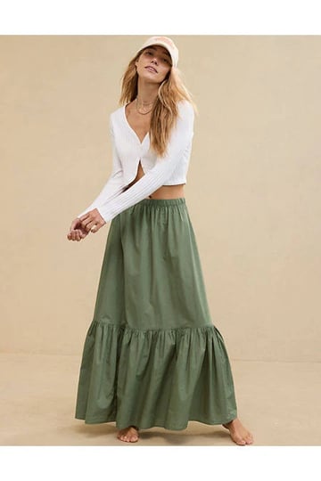aerie-poplin-tiered-maxi-skirt-womens-olive-fun-xs-1