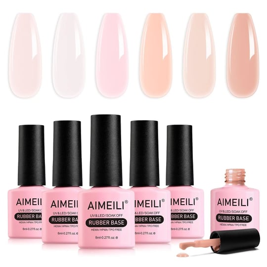 aimeili-rubber-base-gel-polish-color-base-nail-strengthener-gel-base-coat-gel-nail-polish-6-x-8-ml-k-1