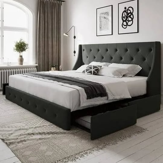 allewie-king-size-bed-frame-with-4-storage-drawers-and-button-tufted-wingback-headboard-dark-grey-gr-1