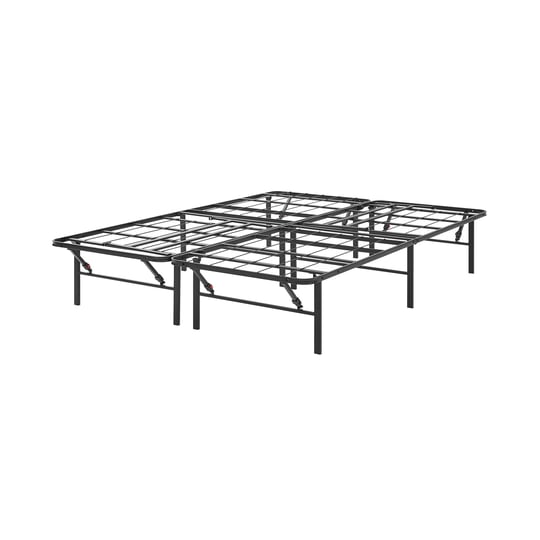 allswell-14-convertible-high-platform-metal-bed-frame-queen-king-black-1