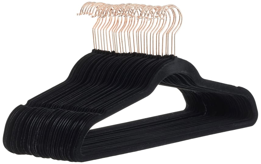 amazon-basics-slim-velvet-non-slip-suit-clothes-hangers-black-rose-gold-pack-of-30-1