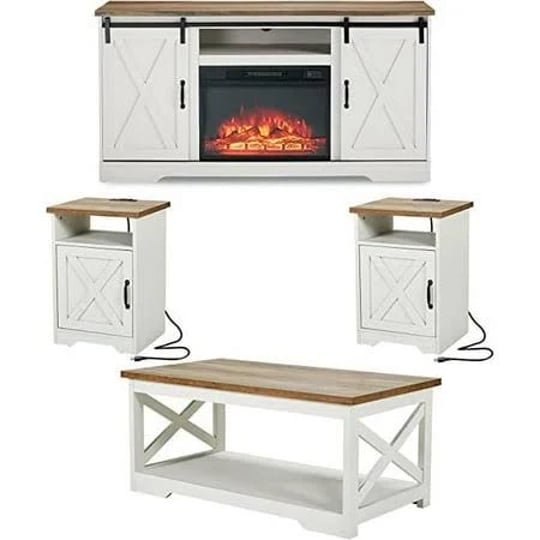 amerlife-5-piece-farmhouse-table-set-includes-fireplace-tv-stand-coffee-table-two-end-tables-with-ch-1