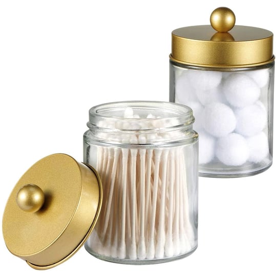 amolliar-apothecary-jars-bathroom-countertop-storage-organizer-canister-cute-qtip-dispenser-holder-g-1