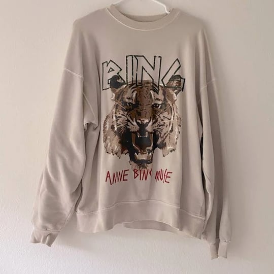 anine-bing-tops-anine-bing-tiger-sweatshirt-l-color-tan-size-l-mareikebelles-closet-1