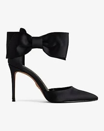 ankle-bow-closed-pointed-toe-pumps-black-womens-6-1