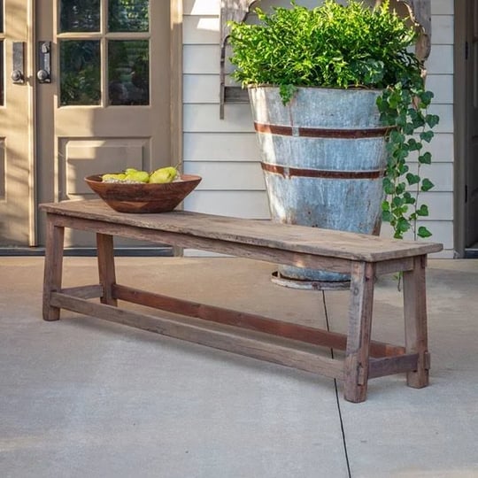 antique-farmhouse-reclaimed-wood-long-bench-seat-in-brown-1