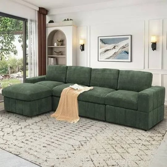 aukfa-sectional-sofa-132-inch-oversized-4-seater-couch-with-ottoman-for-living-room-corduroy-green-s-1