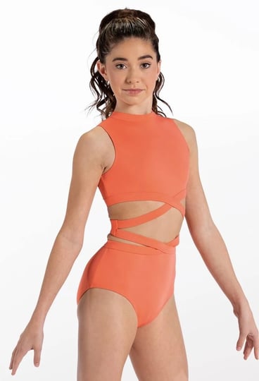balera-dancewear-dance-leotards-high-neck-cross-waist-leotard-sunset-coral-medium-child-mt13234-1