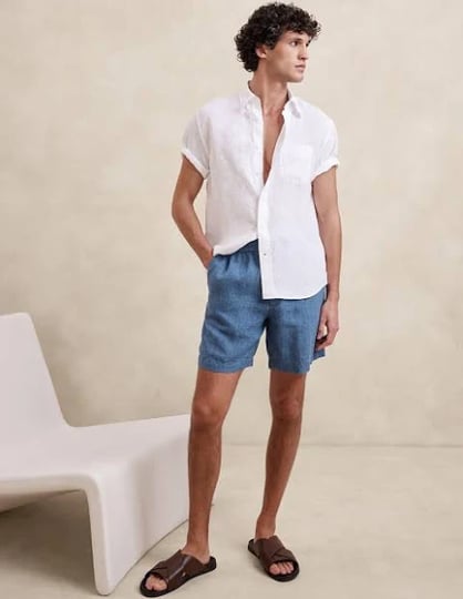banana-republic-mens-onda-pull-on-short-with-linen-blue-beachfront-100-linen-size-s-1
