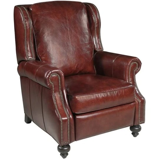 beaumont-lane-leather-recliner-in-red-1