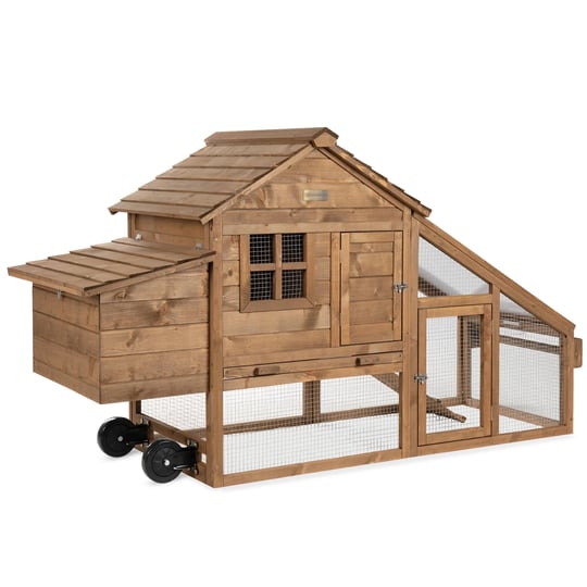 best-choice-products-70in-mobile-fir-wood-chicken-coop-tractor-hen-house-w-wheels-2-doors-nest-box-r-1