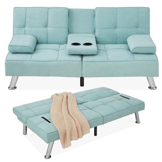 best-choice-products-modern-linen-convertible-futon-sofa-bed-w-removable-armrests-metal-legs-cuphold-1