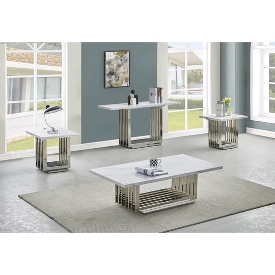 best-quality-furniture-4pc-white-marble-coffee-set-with-stainless-steel-base-1
