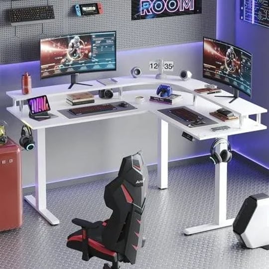 bestier-standing-desk-with-monitor-shelf-l-shaped-height-adjustable-electric-stand-up-desk-63-inch-x-1