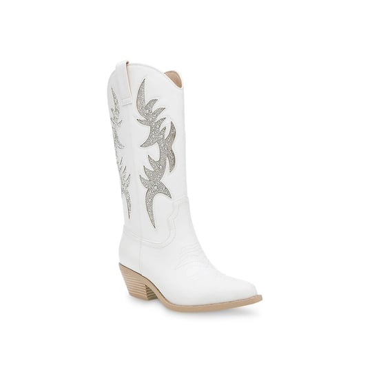 betsey-johnson-aliza-western-boot-womens-ivory-size-6-boots-1