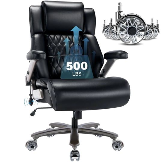 big-and-tall-500lbs-office-chair-adjustable-lumbar-support-3d-flip-arms-heavy-duty-metal-basewheels--1