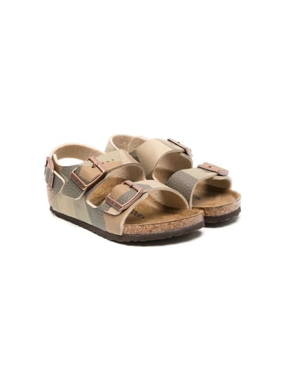 birkenstock-kids-milano-camouflage-print-leather-sandals-green-1