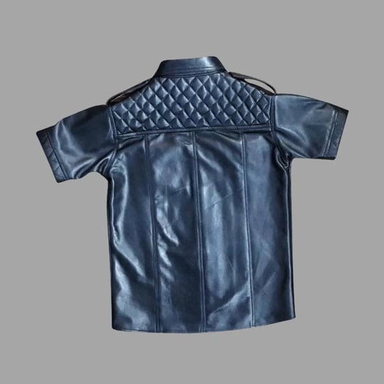 black-stylish-quilted-leather-shirt-for-men-1