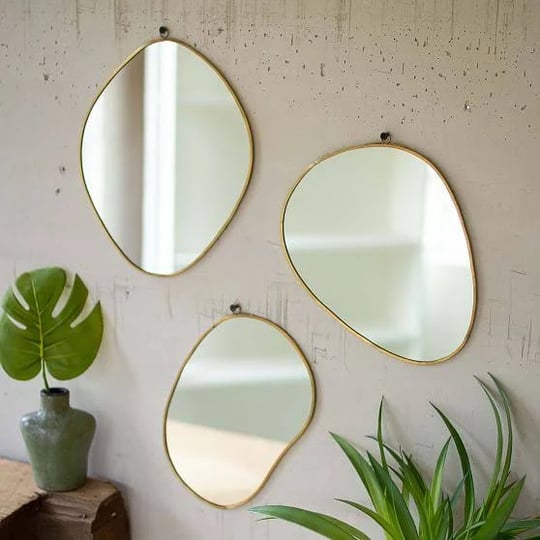 brass-framed-organic-shaped-mirrors-set-of-3-gold-west-elm-1
