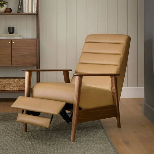 brown-leather-reclining-chair-walnut-legs-mid-century-modern-design-article-ellow-modern-furniture-1