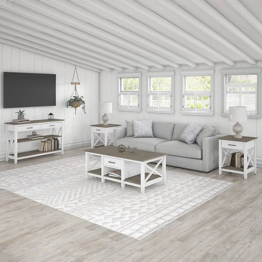 bush-furniture-key-west-coffee-table-with-console-table-and-set-of-2-end-tables-gray-1
