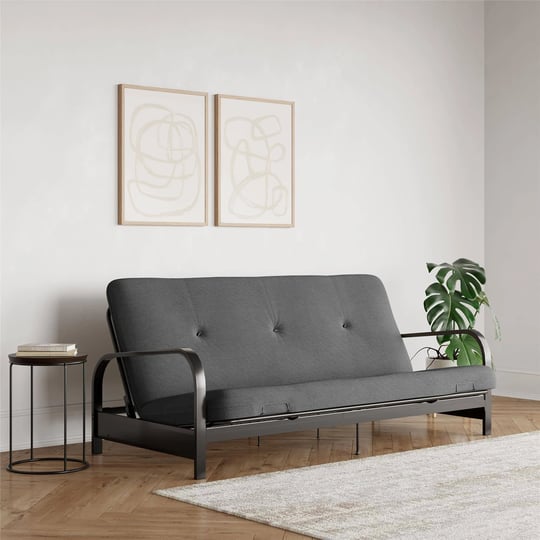 caddie-6-thermobonded-high-density-polyester-fill-futon-mattress-full-gray-linen-size-6-full-1