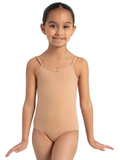 capezio-light-suntan-camisole-leotard-with-adjustable-straps-girls-medium-1