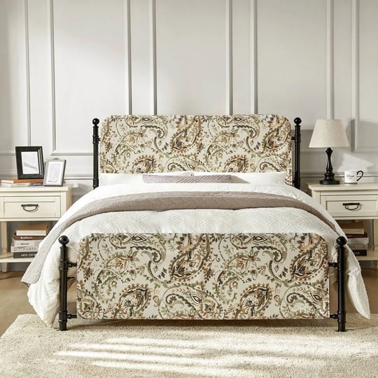 carlyon-62-w-metal-four-poster-bed-with-washable-slipcover-and-adjustable-headboard-wade-logan-color-1