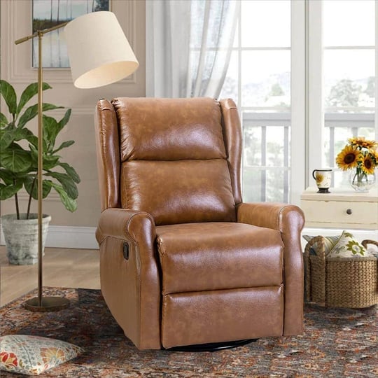 chiang-camel-contemporary-wingback-faux-leather-manual-swivel-recliner-1